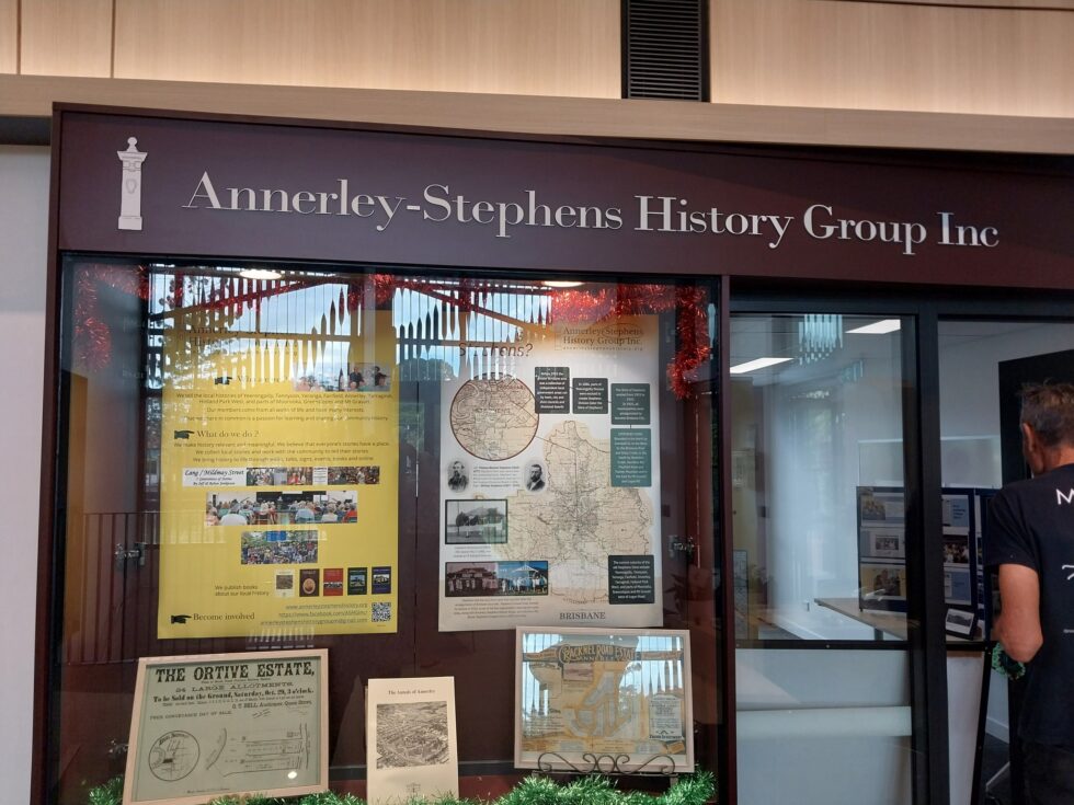 It’s official the ASHG history room at Yeronga Community Centre is up