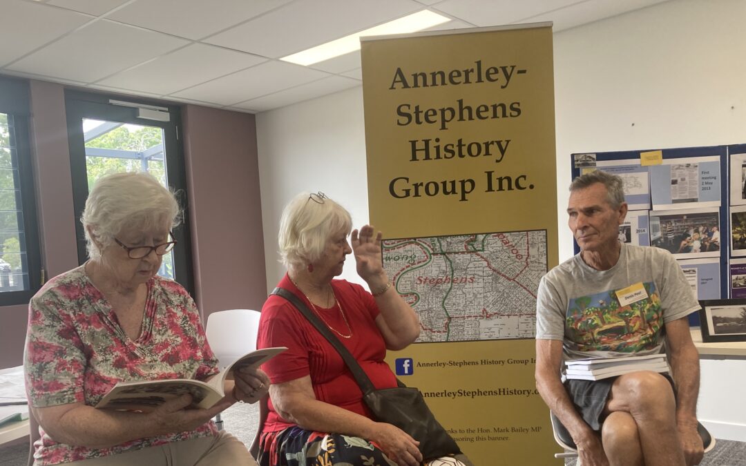 It’s official – the ASHG history room at Yeronga Community Centre is up and running