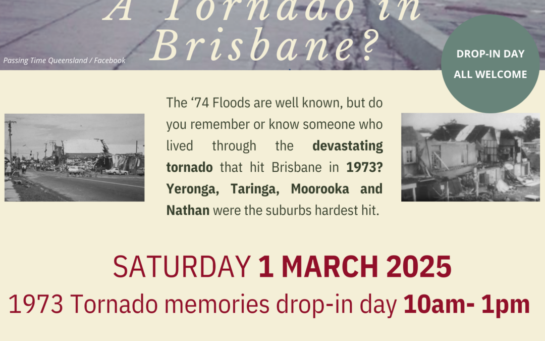 Share your stories about the 1973 Brisbane Tornado