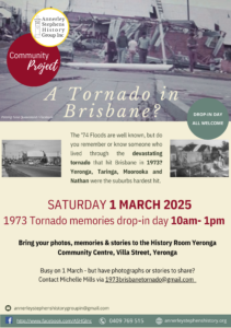 1973 Tornado Memories Drop in Day @ Yeronga Community Centre